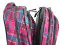 COOLPACK PLECAK MŁODZIEŻOWY 2W1 COMBO CRANBERRY CHECK