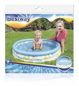 Dmuchany basenik zwierzątka morskie 102 x 25 cm Bestway