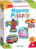 MAGNESY POJAZDY KREATYWNE ZABAWY RANOK