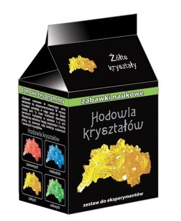 MINI HODOWLA KRYSZTAŁÓW ŻÓŁTY KRYSZTAŁ RANOK