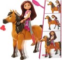 Jeżdżący koń Mustang lalka Lucky Mattel