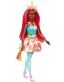 Lalka Jednorożec czerwone włosy Barbie Dreamtopia