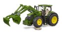 Traktor John Deere 7R 350 z ładowaczem