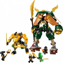 Klocki Ninjago 71794 Drużyna mechów ninja Lloyda i Arina