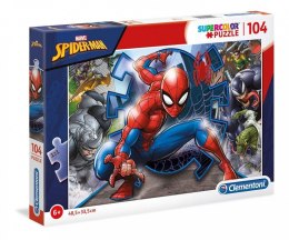 Puzzle 104 elementy Super Kolor - Spider-Man