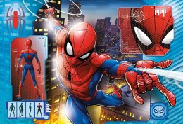 Puzzle 24 elementy Maxi Super Kolor - Spider-Man