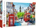 Puzzle 1000 elementów - Ulica Londynu