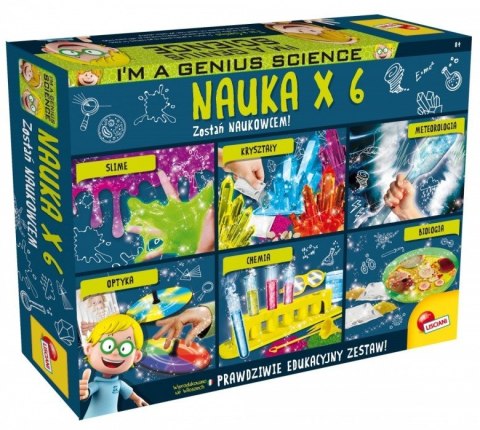 Zestaw naukowy I'M A Genius Nauka x 6